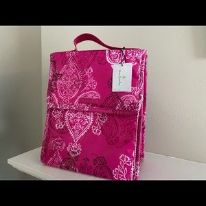 NWT Vera Bradley Stamped Paisley Lunch Sack
